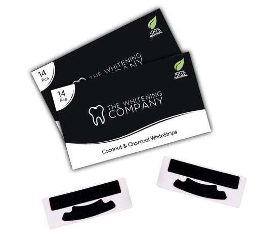 Coconut & Charcoal WhiteStrips | DUO-PACK - 2x 14 sachets
